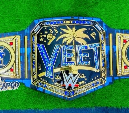 New YEET Championship Belt by Jey Uso – Authentic-Look Replica Title
