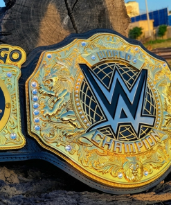 Alternative view of WWE World Heavyweight Championship Replica Title Belt | Authentic Heavyweight Wrestling Belt