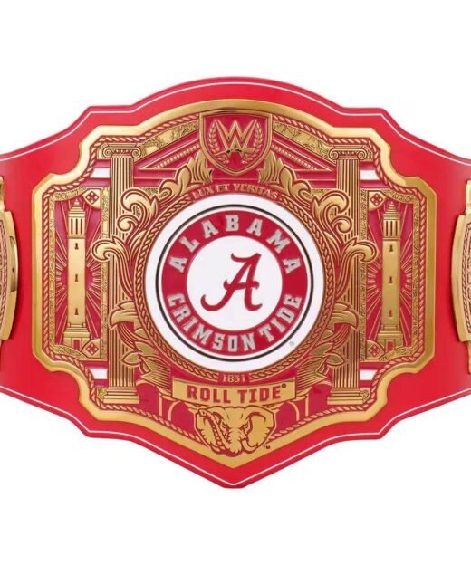 WWE Alabama Crimson Tide College Legacy Championship Belt