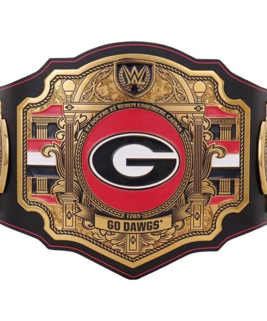 WWE Georgia Bulldogs College Legacy Championship Title Belt