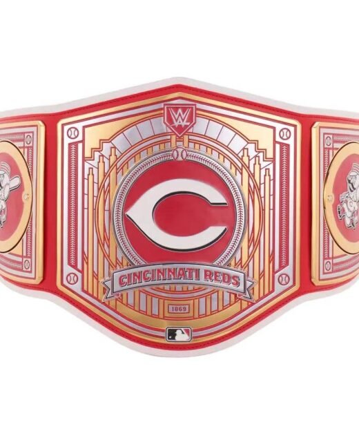 WWE Cincinnati Reds MLB Legacy Championship Title Belt