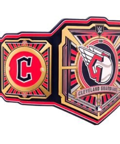 Alternative view of WWE Cleveland Guardians MLB Legacy Championship Title Belt