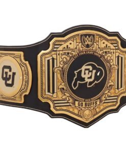Alternative view of WWE Colorado Buffaloes College Legacy Championship Title Belt