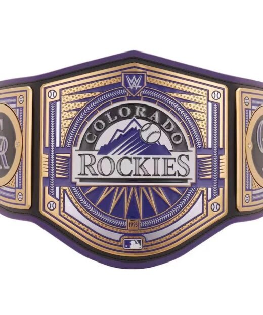 WWE Colorado Rockies MLB Legacy Championship Title Belt