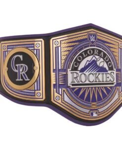 Alternative view of WWE Colorado Rockies MLB Legacy Championship Title Belt