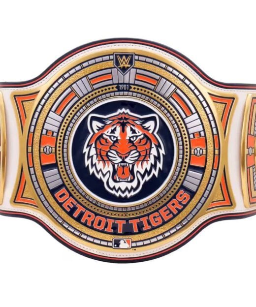 WWE Detroit Tigers MLB Legacy Championship Title Belt
