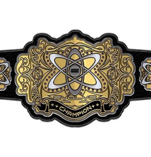 WWE Evolve Championship Title Belt