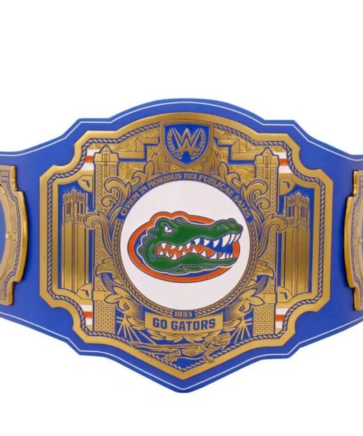 WWE Florida Gators College Legacy Championship Title Belt