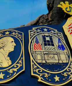 Alternative view of America 250 Anniversary Championship Belt